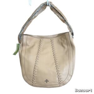 orYANY Purse NWT Chelsea Hobo Bag Braided Warm Taupe With Dust Bag